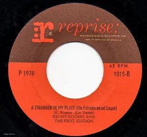 Pochette de Something’s Burning / A Stranger in My Place de Kenny Rogers & The First Edition