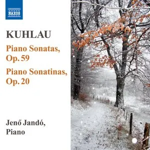 Pochette de Piano Sonatas, op. 59 / Piano Sonatinas, op. 20 de Jenő Jandó - Friedrich Kuhlau