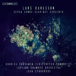 Pochette de Seven Songs / Clarinet Concerto de Lapin kamariorkesteri - John Storgårds