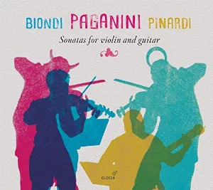 Pochette de Sonatas for Violin and Guitar de Rainer Kussmaul - Niccolò Paganini