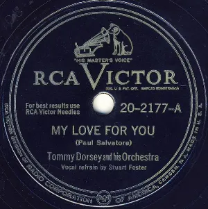 Pochette de My Love for You / A Thousand and One Nights de Tommy Dorsey and His Orchestra