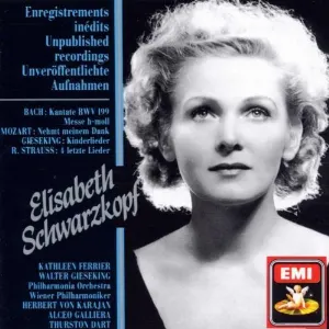Pochette de Unveröffentlichte Aufnahmen de Elisabeth Schwarzkopf