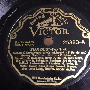 Pochette de Star Dust de Tommy Dorsey and His Orchestra - Benny Goodman and His Orchestra