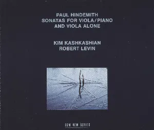 Pochette de Sonatas for Viola/Piano and Viola Alone de Paul Hindemith - Robert Levin - Kim Kashkashian