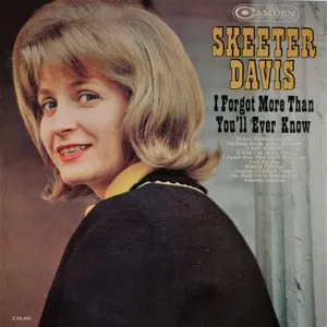 Pochette de I Forgot More Than You'll Ever Know de Skeeter Davis