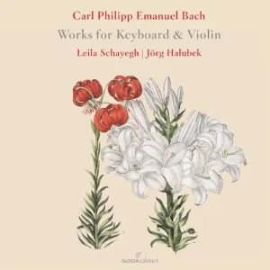 Pochette de Works for Keyboard and Violin de Jörg Halubek - Carl Philipp Emanuel Bach