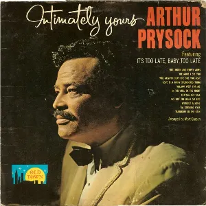 Pochette de Intimately Yours de Arthur Prysock
