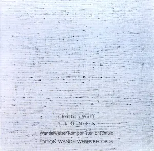 Pochette de Stones de Christian Wolff