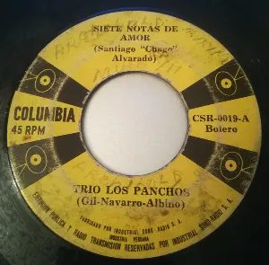 Pochette de Siete notas de amor de Los Panchos