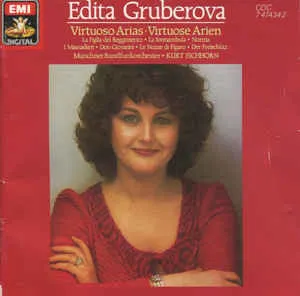 Pochette de Virtuoso Arias • Virtuose Arien de Edita Gruberová - Münchner Rundfunkorchester - Kurt Eichhorn
