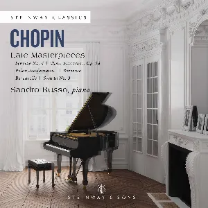 Pochette de Late Masterpieces de Fryderyk Chopin