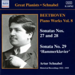 Pochette Beethoven Piano Works, Vol. 8: Piano Sonatas nos. 27 & 28 / Sonata no. 29 