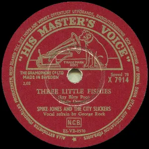 Pochette de Three Little Fishies / A Din Skål, a Min Skål de Spike Jones and His City Slickers