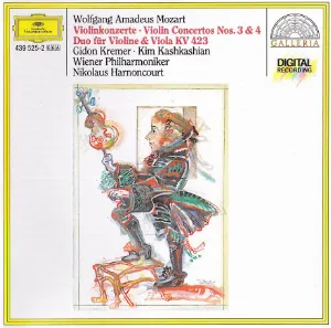 Pochette Violinkonzerte / Violin concertos nos 3 & 4 / Duo für violine & viola KV423