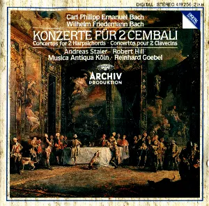 Pochette Bach: Concertos for 2 Harpsichords