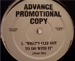 Pochette de What's Clef Got To Do With It de Wyclef Jean