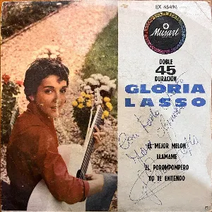 Pochette de El mejor melón / Llámame / El porompompero / Yo te entiendo de Gloria Lasso