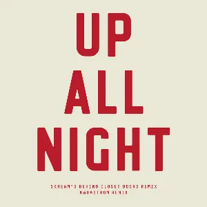 Pochette Up All Night (Remixes)
