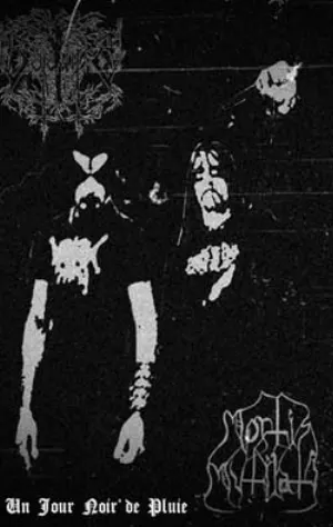 Pochette de Un jour noir de pluie de Mortis Mutilati