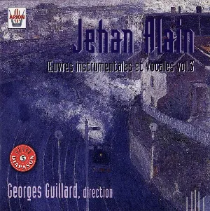 Pochette de Œuvres instrumentales & vocales, vol. 3 de Jehan Alain