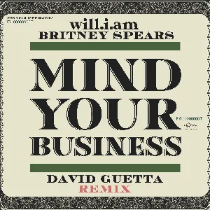Pochette MIND YOUR BUSINESS (David Guetta remix)