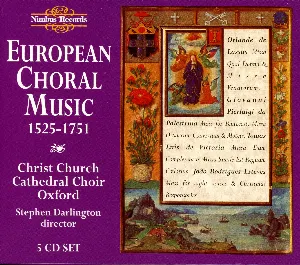 Pochette de European Choral Music 1525-1751 de Christ Church Cathedral Choir, Oxford - Stephen Darlington