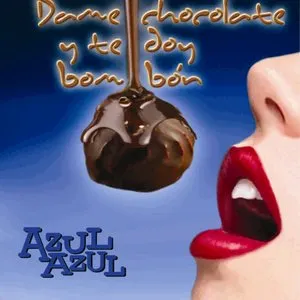 Pochette de Dame Chocolate y Te Doy Bombón de Azul Azul