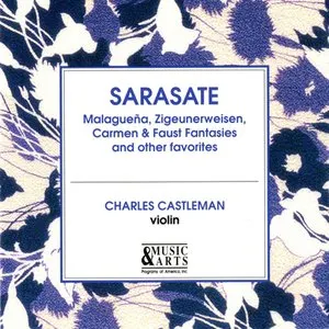 Pochette de Sarasate Violin Favorites de Pablo de Sarasate