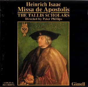 Pochette de Missa de Apostolis de The Tallis Scholars - Peter Phillips