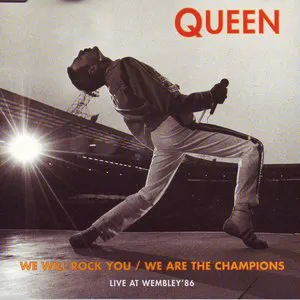 Pochette We Will Rock You / We Are the Champions: Live at Wembley ’86