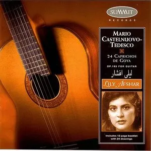 Pochette de 24 Caprichos de Goya de Mario Castelnuovo‐Tedesco