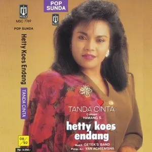 Pochette de Pop Sunda Tanda Cinta de Hetty Koes Endang