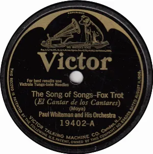 Pochette de The Song of Songs / My Dream Girl de Paul Whiteman and His Orchestra