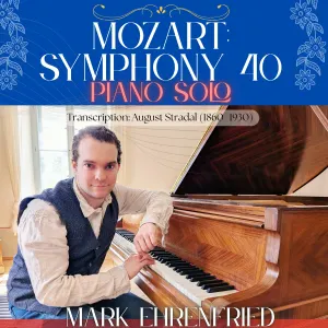 Pochette de Symphony no. 40 (piano solo) de Wolfgang Amadeus Mozart