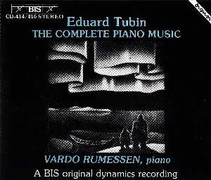 Pochette de The Complete Piano Music de Eduard Tubin