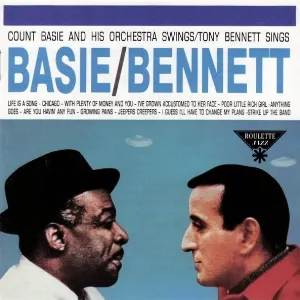 Pochette Count Basie and His Orchestra Swings, Tony Bennett Sings
