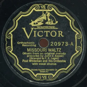 Pochette de Missouri Waltz / Beautiful Ohio de Paul Whiteman and His Orchestra