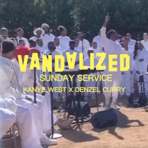 Pochette de Kanye West x Denzel Curry 'Sunday Service' (Vandalized Edit) de Jarreau Vandal