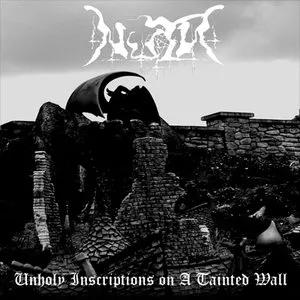 Pochette de Unholy Inscriptions on a Tainted Wall de Nutr
