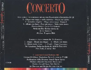Pochette Concerto no. 1 per pianoforte, op. 23 / Sinfonia no. 6 
