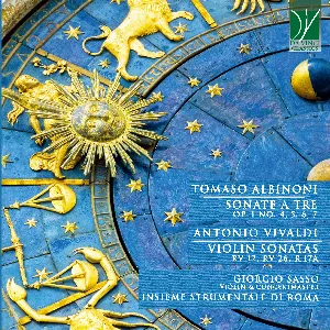 Pochette Albinoni: Sonate a Tre, op. 1 no. 4, 5, 6, 7 / Vivaldi: Violin Sonatas, RV 12, RV 26, RV 17a