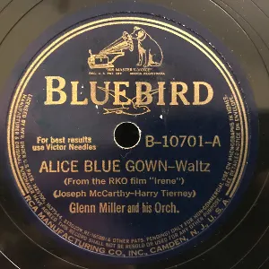 Pochette de Alice Blue Gown / Wonderful One de Glenn Miller and His Orchestra