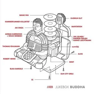 Pochette de v/a Jukebox Buddha de Sunn O)))