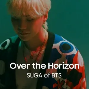 Pochette de Over The Horizon de SUGA