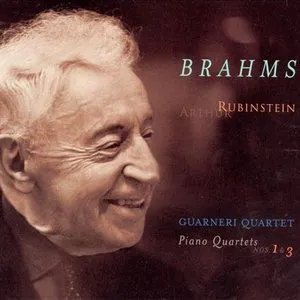 Pochette The Rubinstein Collection, Volume 65: Brahms: Piano Quartets Nos. 1 & 3