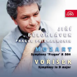 Pochette de Mozart: Symphony No. 38 “Prague” - Voříšek: Symphony de Jan Václav Hugo Voříšek - Wolfgang Amadeus Mozart - Jiří Bělohlávek - Pražská komorní filharmonie