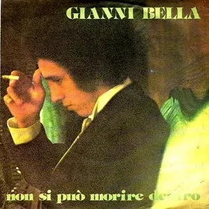 Pochette de Non si può morire dentro de Gianni Bella