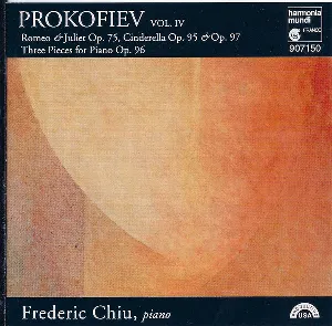 Pochette de Works for piano, vol. IV de Sergei Prokofiev - Frederic Chiu