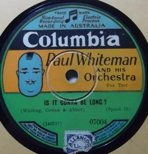 Pochette de Is It Gonna Be Long? / Japanese Mammy de Paul Whiteman and His Orchestra