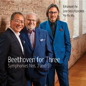 Pochette Beethoven for Three: Symphonies Nos. 2 and 5